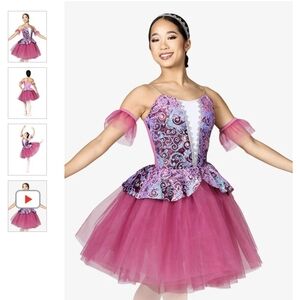 Pink and Purple Women's Ballet Costume